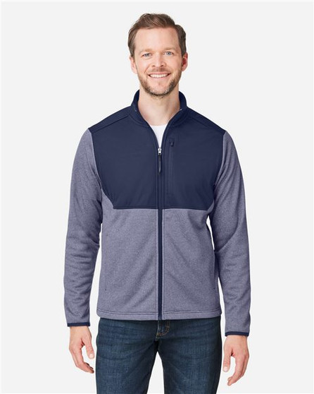 CE74 Men's Venture Heathered Stripe Hybrid Jacket
