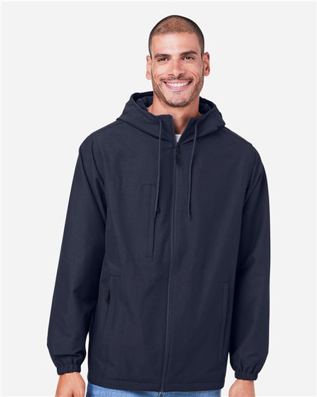 M73 Unisex Flex Twill Hooded Jacket