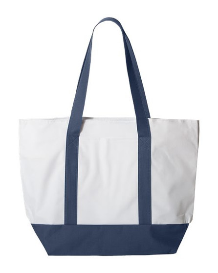 7006 Liberty Bags Bay View Giant Zippered Tote