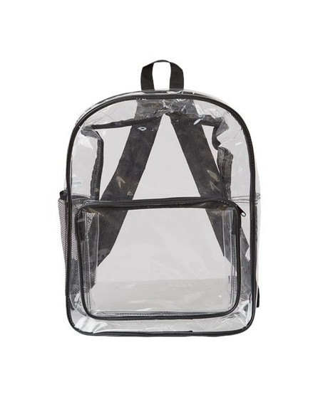 7013 Liberty Bags Large 17" Heavy Duty Clear Backpack