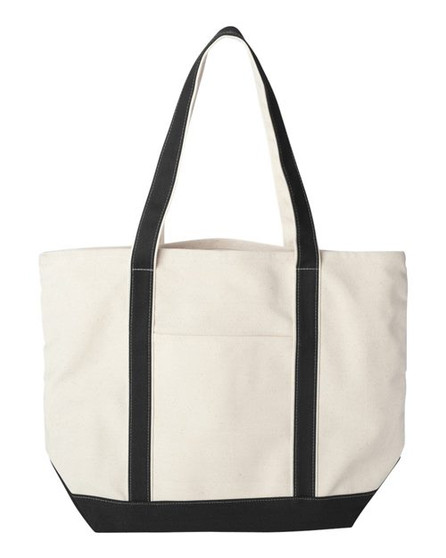 8872 Liberty Bags Carmel Classic XL Cotton Canvas Resort Tote