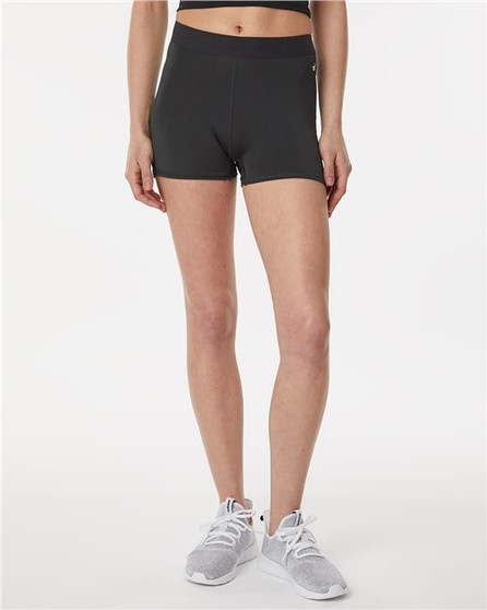 4629 Badger Women’s 3" Pro-Compression Shorts