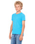 3001Y Bella + Canvas Youth Jersey T-Shirt, view 3