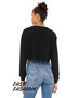 6501B Bella + Canvas Fast Fashion Ladies' Cropped Long-Sleeve T-Shirt, view 2