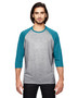 6755 Anvil Adult Triblend 3/4-Sleeve Raglan T-Shirt