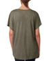 6760 Next Level Ladies' Triblend Dolman, view 2