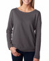 6931 Next Level Ladies' French Terry Long-Sleeve Scoop 6931 Next Level Ladies' French Terry Long-Sleeve Scoop
