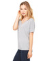 8815 Bella + Canvas Ladies' Slouchy V-Neck T-Shirt, view 3