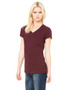 B6005 Bella + Canvas Ladies' Jersey Short-Sleeve V-Neck T-Shirt, view 3