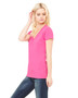 B6035 Bella + Canvas Ladies' Jersey Short-Sleeve Deep V-Neck T-Shirt, view 3
