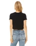 B8882 Bella + Canvas Ladies' Flowy Cropped T-Shirt, view 2