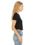 B8882 Bella + Canvas Ladies' Flowy Cropped T-Shirt, view 3
