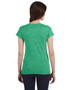 G64VL Gildan Ladies' SoftStyle® 4.5 oz. Fitted V-Neck T-Shirt, view 2