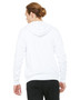 3739 Bella + Canvas Unisex Poly-Cotton Sponge Fleece Full-Zip Hooded Sweatshirt, view 3
