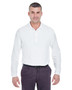 8542 UltraClub Adult Long-Sleeve Whisper Piqué Polo