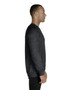 91MR Jerzees Adult 7.2 oz., Snow Heather French Terry Crewneck Sweatshirt, view 2