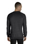 91MR Jerzees Adult 7.2 oz., Snow Heather French Terry Crewneck Sweatshirt, view 3