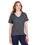 DG20WB Devon & Jones Ladies' CrownLux Performance™ Plaited Rolled-Sleeve Top