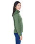 DG796W Devon & Jones Ladies' Newbury Colorblock Mélange Fleece Full-Zip, view 2