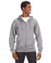 JA8821 J America Adult Premium Full-Zip Fleece Hood