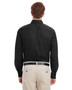 M581T Harriton Men's Tall Foundation 100% Cotton Long-Sleeve Twill Shirt with Teflon™, view 3
