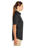 M582W Harriton Ladies' Foundation 100% Cotton Short-Sleeve Twill Shirt with Teflon™, view 2