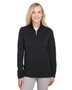 UC792W UltraClub Ladies' Coastal Pique Fleece Quarter-Zip UC792W UltraClub Ladies' Coastal Pique Fleece Quarter-Zip