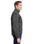 5316 Dri Duck Atlas Bonded Mélange Sweater Fleece Jacket, view 2
