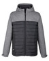 5324 Dri Duck Men's Pinnacle Puffer Body Softshell Hooded Jacket