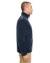 8492 UltraClub Men's Fleece Jacket with Quilted Yoke Overlay, view 2
