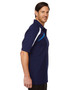 88645 North End Men's Impact Performance Polyester Piqué Colorblock Polo, view 2