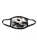 1935BY Bayside Adult Camo Face Mask - 25 Pack