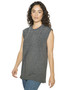 ATR465W American Apparel Unisex Tri-Blend Muscle Hooded T-Shirt, view 2