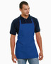 BA4250 Bayside 65% polyester / 35% cotton Deluxe Medium Bib Apron