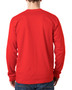 BA8100 Bayside Adult 6.1 oz., 100% Cotton Long Sleeve Pocket T-Shirt, view 3