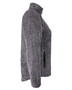 JA8463 J America Ladies Boundary Shag Full Zip, view 2
