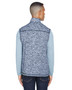 JA8631 J America Adult Cosmic Fleece Vest, view 3