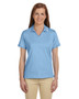 M140W Harriton Ladies' 5.9 oz. Cotton Jersey Short-Sleeve Polo with Tipping