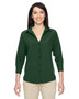 M610W Harriton Ladies' Paradise 3/4-Sleeve Performance Shirt