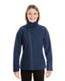 NE705W North End Ladies' Edge Soft Shell Jacket with Convertible Collar