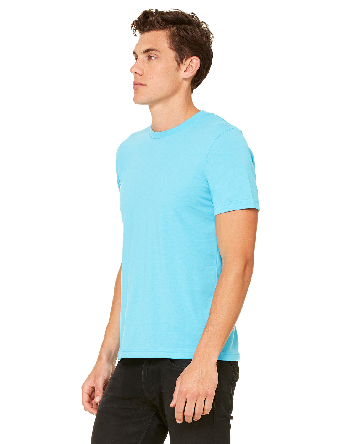 3650 Bella + Canvas Unisex Poly-Cotton Short-Sleeve T-Shirt | BlankTeesUSA