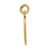 14k Yellow Gold Children's Best Siste Break Apart Charm Kids Pendant 24mm x 17mm