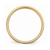 14k Yellow Gold Standard Wght Comfort Fit 6mm Satin Flat Wedding Band Sz 7-13.5