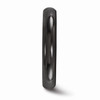 Edward Mirell Black Ti Titanium Polished 4mm Domed Wedding Band Sizes 6 to 12