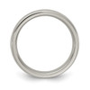 Edward Mirell Grey Titanium 4mm Comfort Fit Half Round Wedding Band Size 5 to 12