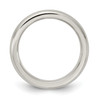 Edward Mirell Grey Titanium 4mm Comfort Fit Domed Wedding Band Sizes 5 to 12