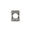 Reflection Beads Sterling Silver Antiqued Arc De Triomphe France Bead