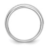 14k White Gold Diamond Wedding Band 9 Stone Anniversary Ring 1/8 Ct to 1 Ct.
