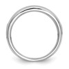 14k White Gold Diamond Wedding Band 9 Stone Anniversary Ring 1/8 Ct to 1.38 Ct.