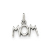.925 Sterling Silver Polished Small Mom Family Charm